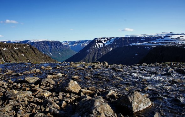 Плато Путорана. Съемки фильма "Территория"